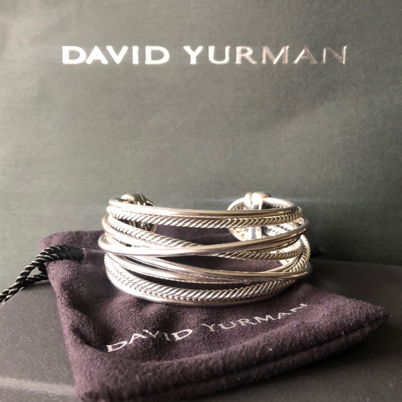 David Yurman crossover large cuff NEW - Picture 5 of 6